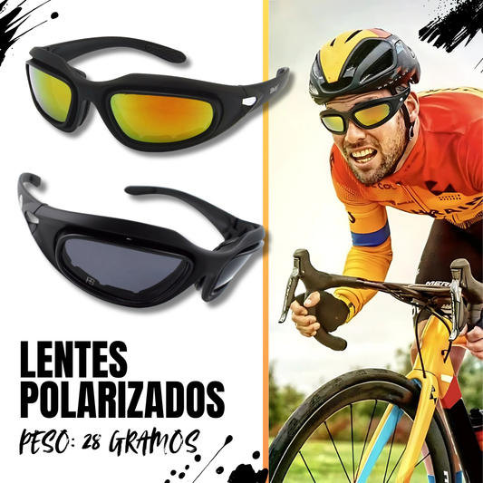ProShield Rider™ - Gafas Polarizadas Intercambiables de Alto Rendimiento